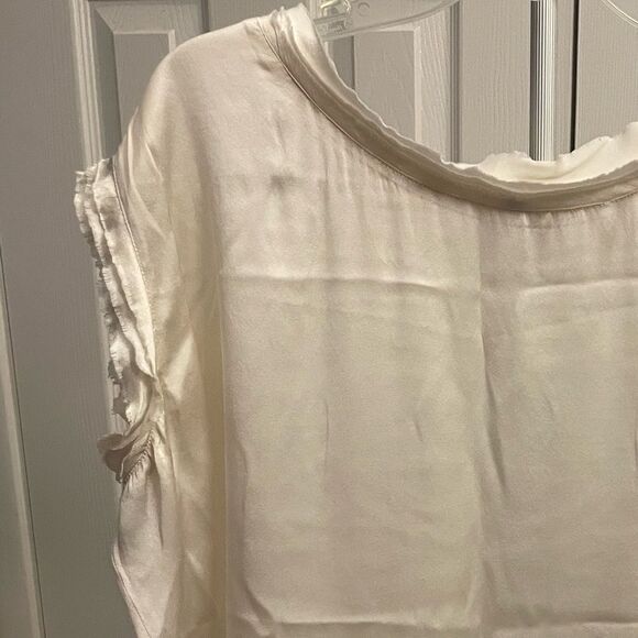 Joie Ivory Silk Blouse Size XS - Picture 5 of 5